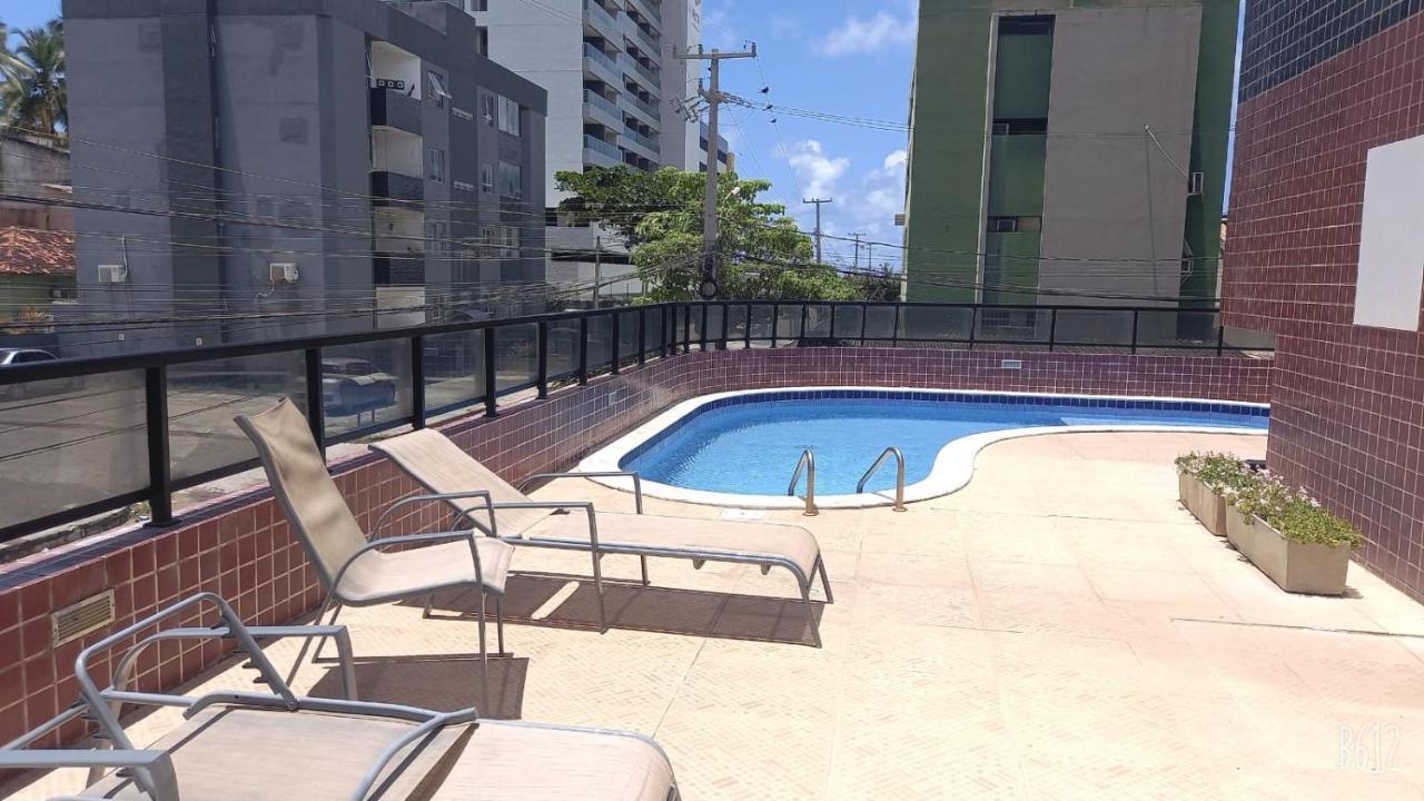 Apartamento A Beira-Mar Com Piscina Daire Maceió Dış mekan fotoğraf